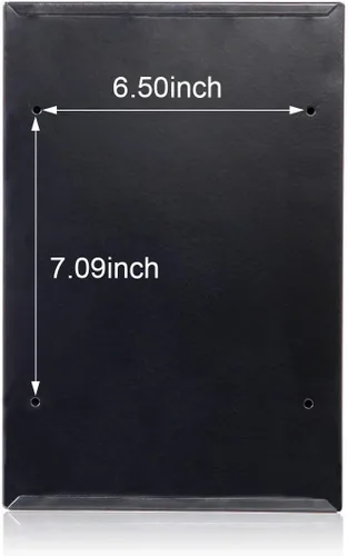 Miniatura 8 de Buzones con Cerradura Montados en la Pared Verticales – Jssmst Buzón de Correo con Cerradura de Llave y Ranura de Depósito de Capacidad Media