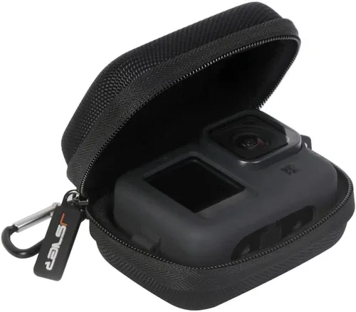 JSVER Funda de transporte para GoPro Hero 13 Hard Travel Storage Case para Hero 13/12/11/10/9/8/7/6/5/4/3, DJI Osmo Action 5 Pro/4/3, AKASO Brave
