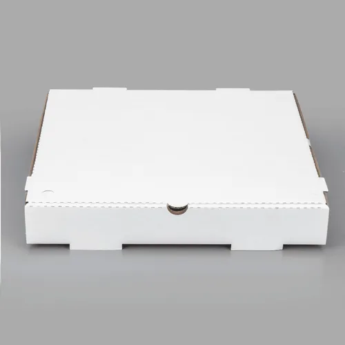 Miniatura 6 de Karat Cajas de pizza de 20,3 x 20,3 cm [paquete de 50] Cajas corrugadas de impresión roja clásica Ventiladas, resistentes a la grasa, duraderas
