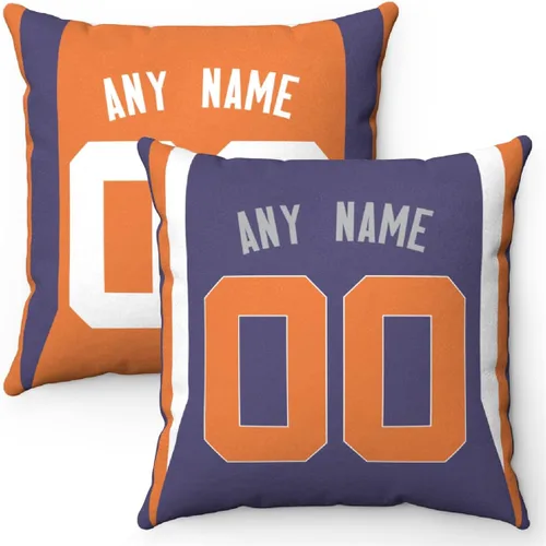 Miniatura 30 de Generic Atlanta - Almohada personalizada con cualquier nombre y número, regalos para hombres, mujeres y jóvenes, 1 paquete
