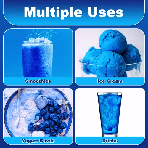 Miniatura 3 de Polvo de espirulina azul azul – 1.41 onzas de colorante natural azul para alimentos, sin olor a pescado, extracto de ficocianina 100% vegano, polvo