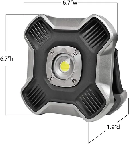 Miniatura 5 de Feit Electric WORK2000 - Luz de trabajo LED portátil recargable ultra brillante de 2000 lúmenes