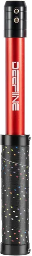 Miniatura 5 de Mango de agarre de herramientas de tronado de madera de carburo de 11 pulgadas, acepta barra de herramientas de torneado cuadrada de 0.394 in (rojo)