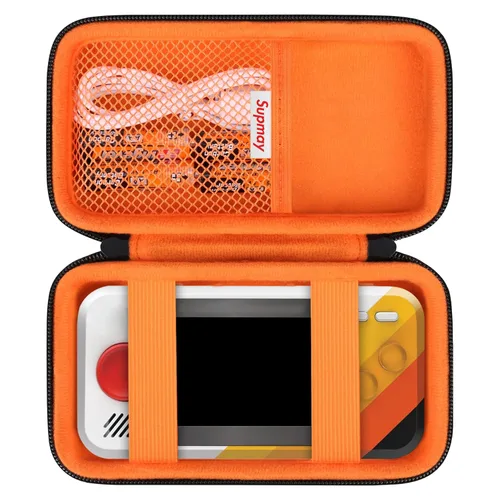 Miniatura 13 de Supmay Funda de viaje rígida para consola de juegos de mano My Arcade Galaga Pocket Player, sistema de videojuegos portátil, funda de protección