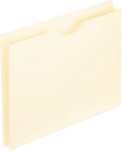 Miniatura 2 de Pendaflex Estuches para Archivos, Tamaño Carta, Manila, Pestañas de Corte Recto Reforzadas con Corte para Pulgar, 50 por Caja (22150)