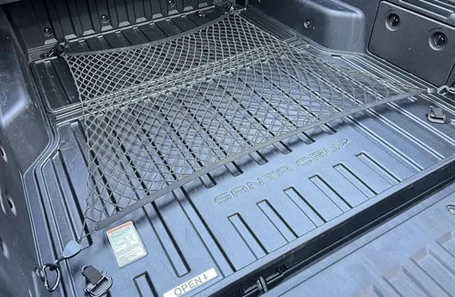 Miniatura 3 de Red de carga organizadora de maletero para Hyundai Santa Cruz 2022-2025 – Red de carga estilo piso para recogida – Organizador de maletero de coche