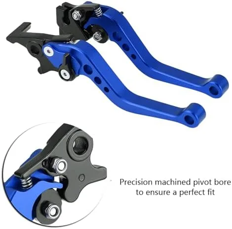Miniatura 6 de Senyar Para ttr 110 Palanca de freno Palanca de freno de embrague de aluminio CNC Tambor de embrague de motocicleta Manija de palanca de freno 0.866