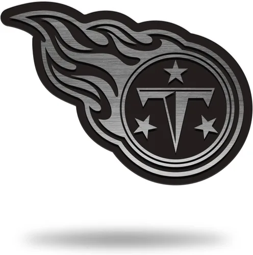Miniatura 37 de Rico Industries NFL Football Standard Oval Antique Nickel Auto Emblem for Car/Truck/SUV