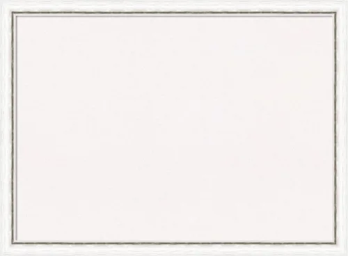 Miniatura 54 de Amanti Art Tablero de corcho blanco para pared (32 x 24) con marco de madera blanco blanco y blanco, tablero de corcho mediano para oficina, tablero
