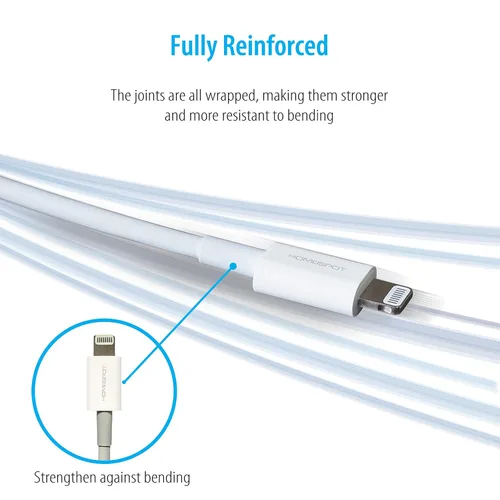 Miniatura 2 de Cable corto USB C a Lightning de 8 pulgadas, con certificación Apple MFI de carga rápida con entrega de energía para iPhone 13/12 Pro/Pro Max, iPad