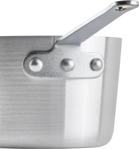 Miniatura 3 de Winco Olla de salsa cónica de aluminio resistente, 3mm, 1.5 cuartos de galón