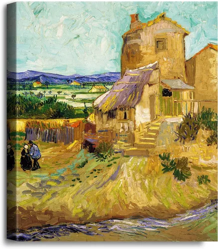 Miniatura 125 de A&T ARTWORK Noche estrellada sobre el Ródano de Vincent Van Gogh. Tamaño del marco: 36 x 30 pulgadas, tamaño de la imagen: 30 x 24 pulgadas