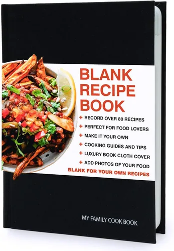 Miniatura 12 de Suck UK Diario de repostería – Cuaderno de recetas en blanco de tapa dura – Crea tu propio libro de cocina y diario de alimentos – Regalo ideal