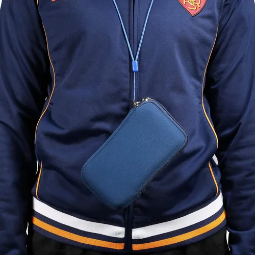 Miniatura 7 de Funda de neopreno de tamaño pequeño para teléfono celular, con cremallera y correa para el cuello para iPhone 17, 16, 16e, 15 15 Pro iPhone 14 14