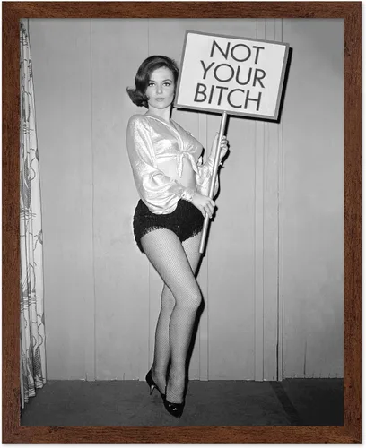 Miniatura 39 de Poster Master Póster de Not Your Bitch – Impresión feminista – Arte de fotografía – Arte de empoderamiento de la mujer – Regalo para hombres
