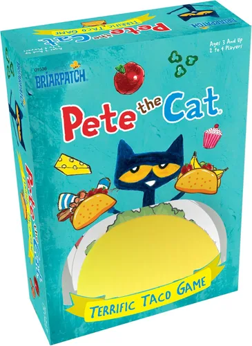 Miniatura 3 de Briarpatch, Pete The Cat - Juego de tacos fabuloso, basado en libros de lectura temprana de James Dean, aprendizaje preescolar para niños