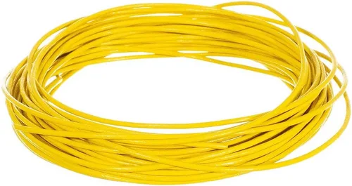 Miniatura 8 de Tiras redondas de cuero genuino de 0.079 pulgadas para pulseras, collares, cuentas y otras joyas – 10 yardas / 29.9 ft – turquesa