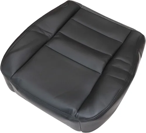Miniatura 3 de NLQR Funda de repuesto para asiento delantero del lado del conductor y cojín de espuma compatible con Ford F250 F350 F450 F550 2002-2007, negro #333