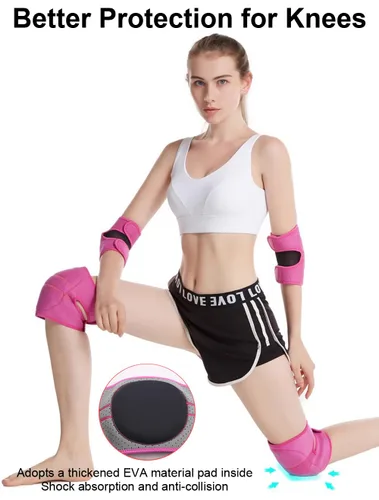Miniatura 2 de SUJAYU Rodilleras para mujeres y hombres, rodilleras suaves para baile, voleibol, para mujeres y hombres, equipo de lucha, almohadilla de choque