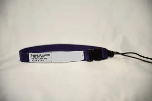 Miniatura 12 de Bucle de lavandería con cordón para calcetines, correa de lavado de oro atlética prémium