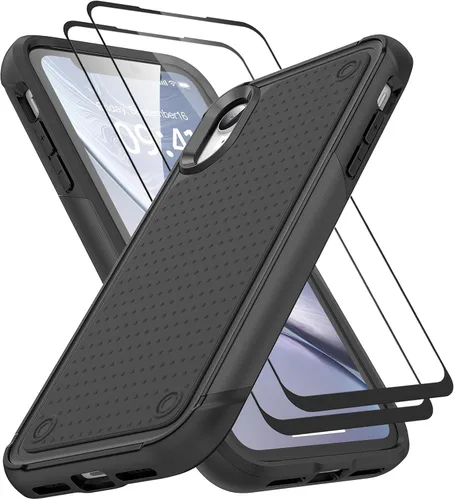 Miniatura 123 de Jeylly Funda para iPhone SE/Funda para iPhone 5S, Exterior de Plástico Duro que Absorbe Golpes + Interior de Silicona de Goma Defensor contra