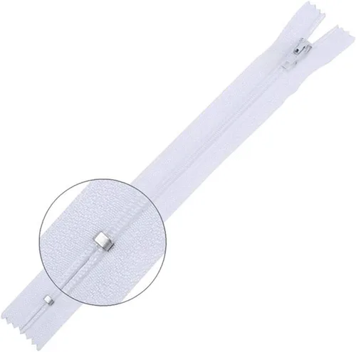 Miniatura 19 de Cierre de tela, 10 cremalleras de nailon para manualidades de costura a medida, cremalleras de nailon, para coser de 3 a 24 pulgadas, para coser