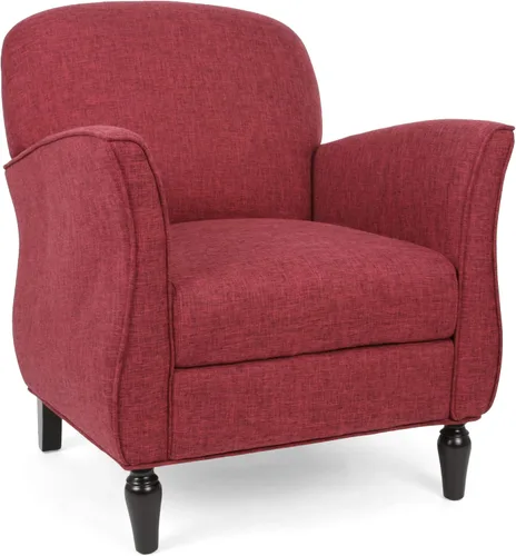 Miniatura 3 de Christopher Knight Home Crew - Sillón tradicional de tweed, arándano, gris