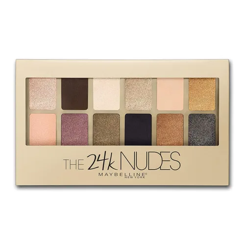 Sombras para ojos The 24K Nudes de Maybelline New York, 0.34 oz, Juego de regalo