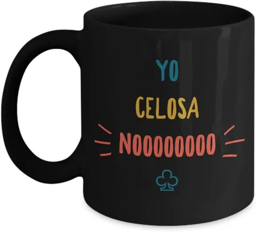 Taza Cafe Celosa Vaso, taza de café divertidas, tazas personalizadas, taza de café inspiradoras, taza con mensajes positivos., 11onza