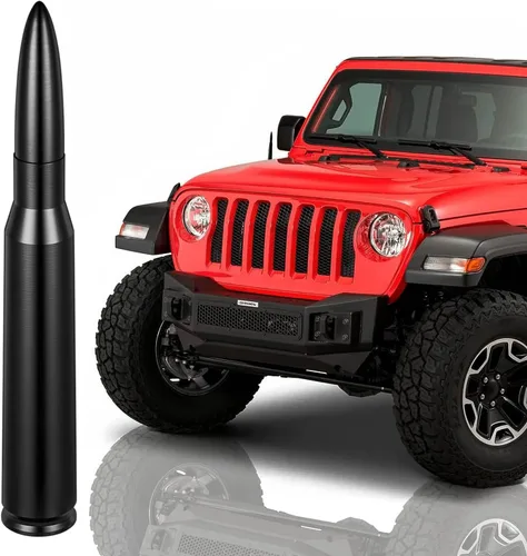 Antena de bala de coche de 5.4 pulgadas para Ford Serie F F150 F250 F350 GMC Sierra Jeep Patriot 2007-2017 Chevy Silverado Dodge RAM 1500 2500 3500