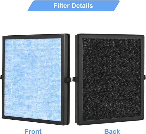 Miniatura 3 de Paquete de 3 filtros de aire MK04 H13 Ture de repuesto para purificador de aire AROEVE MK04 MG04JH 3 etapas H13 Ture HEPA Filtro de repuesto