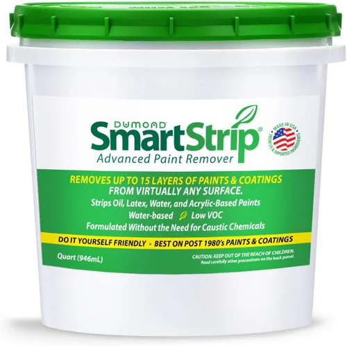 Miniatura 10 de Smart Strip Removedor de Pintura Avanzado - para Eliminación de Recubrimientos Acrílicos, Látex, Aceite y a Base de Agua - Fórmula No Cáustica