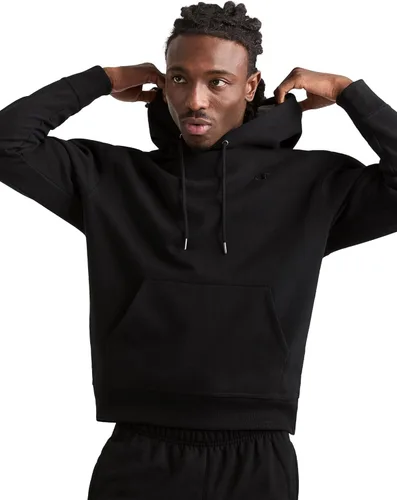 Miniatura 3 de Champion Men's Pullover Fleece Hoodie, Standard Fit, Midweight, C Logo, Available in Regular and Big & Tall Negro - C Logo