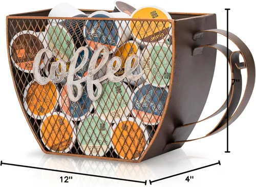 Miniatura 7 de Made Easy Kit Organizador de cápsulas de café, decoración funcional de la barra de café para el hogar, accesorios de almacenamiento de encimera
