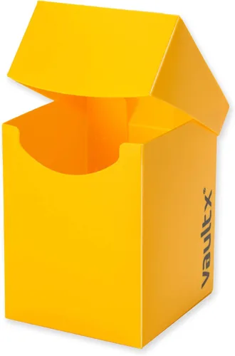 Miniatura 6 de Caja de almacenamiento para mazo de cartas Vault X y 150 fundas negras para cartas, se ajusta a más de 100 cartas con funda, tamaño grande estándar