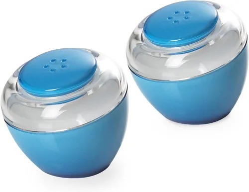 Miniatura 7 de Omada Salero y pimentero: juego de coctelero de especias acrílico, bonitos y modernos recipientes de sal y pimienta fáciles de llenar, juego de sal