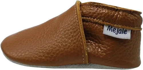 Miniatura 5 de Mejale - Zapatos de bebé para niños pequeños con suela suave de piel