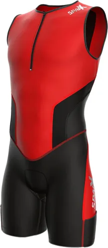 Miniatura 10 de Traje de triatlón Sparx X para hombre, para ciclismo, natación y atletismo Gris