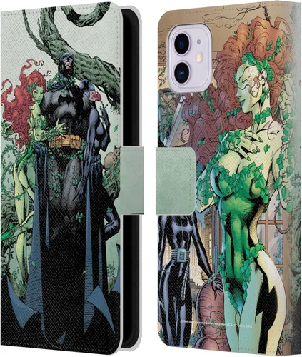 Miniatura 20 de Head Case Designs Officially Licensed Batman DC Comics Batman #609 Hush Gotham City Sirens Leather Wallet Case Compatible with Apple iPhone 7/8 / SE