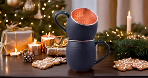 Miniatura 3 de STAGLIFE Tazas de 20 onzas negras mate de Moscú Mule tazas de cobre puro para agua potable, regalos para hombres y mujeres en aniversario, tazas