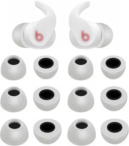 Miniatura 4 de ALXCD Eartips - Auriculares compatibles con Beats Fit Pro, S/M/L 3 tamaños, 6 pares de almohadillas de silicona suave de repuesto, compatibles