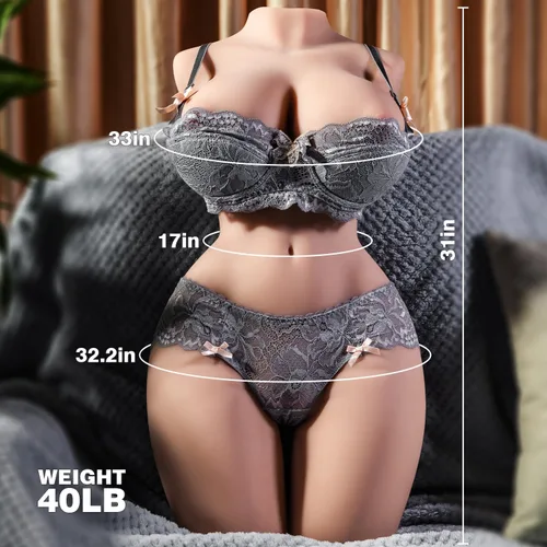 Miniatura 6 de Muñeca sexual de tamaño completo de 40 libras, muñeca sexual de tamaño real, muñeca sexual masculina con pechos grandes, culo de coño, muñeca sexual