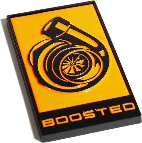 Miniatura 3 de Insignia potenciada estilo GT350 (blanco) (negro mate)
