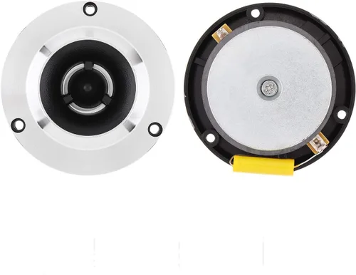 2 unids 4 pulgadas 1500 W titanio bala tweeter con condensador para vehículos automóviles estéreo modificado