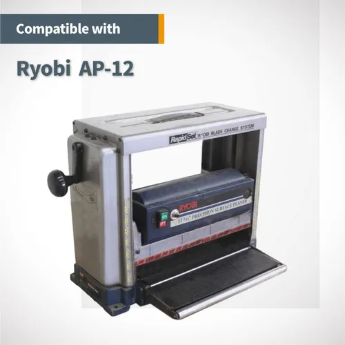 Miniatura 5 de POWERTEC Cuchillas cepilladoras de 12-1/2 pulgadas para Ryobi AP1305, AP-12, repuesto A20201, juego de 2 (128031)