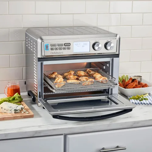 Miniatura 2 de Cuisinart - Horno tostador de freidora de aire con capacidad extra grande, horno de acero inoxidable de 1800W con pantalla digital, opciones