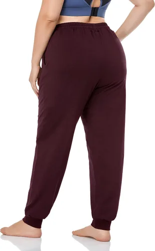 Miniatura 5 de ZERDOCEAN Pantalones deportivos de talla grande para mujer, pantalones deportivos ajustados para entrenamiento, yoga, descanso, con bolsillos