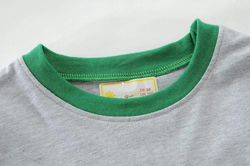 Miniatura 4 de Little Hand Pijamas de algodón para niños pequeños, diseño de dinosaurio, planetas, 2 piezas, ropa de dormir, conjuntos de ropa de dormir de 2 a 7