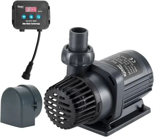Miniatura 8 de hygger Bomba de Agua de 24V CC Bomba de Agua Sumergible en Línea para Acuario de Agua Salada con Controlador Bomba de Retorno para Tanque