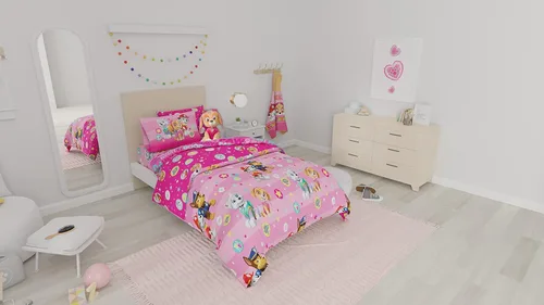 Miniatura 579 de Franco - Juego de edredón y sábanas supersuaves con funda, para niños, 7 piezas, tamaño matrimonial, Five Nights At Freddy's Cinco noches en Freddy's